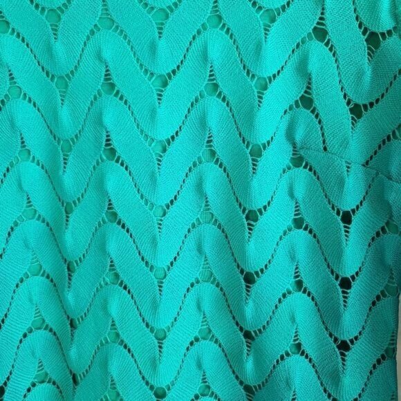 Free People Wild Thing Emerald Green Dress Small Long Sleeve Lined - Picture 6 of 6